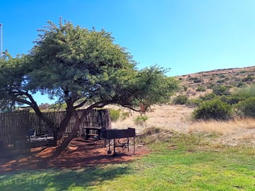 Braai facilities at each pitch