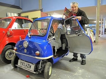 Bubble car museum at clover farm