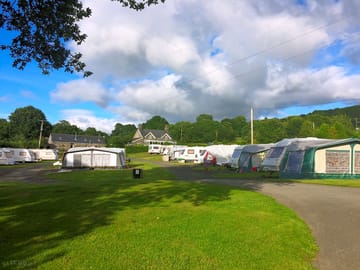 Caravans on site