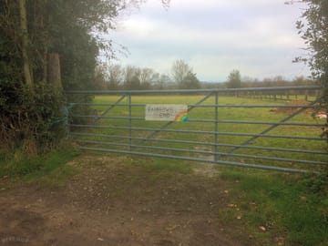 Entrance to the pitches