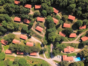 Aerial view of the site