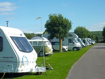 Caravans at west end farm