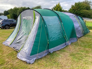 Good pitch sizes for tents