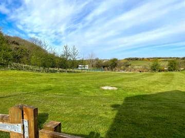 View to the pitch