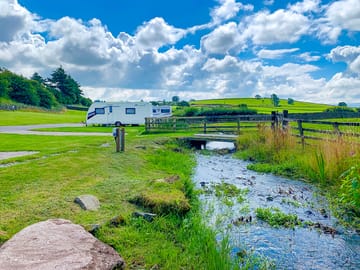 Electric hardstanding touring pitch