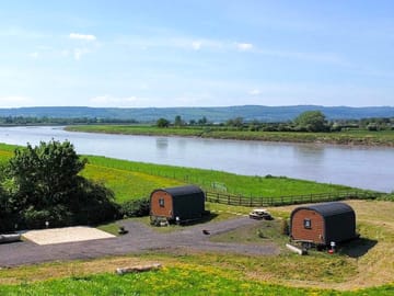 birds eye view of site