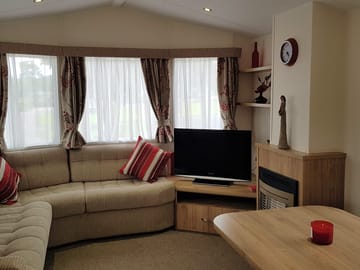 Static caravan interior