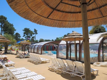 Terrace by the pool