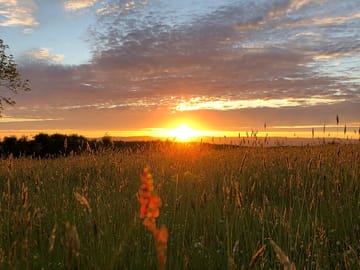 Sunset sky