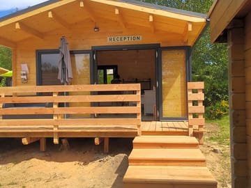 Reception building