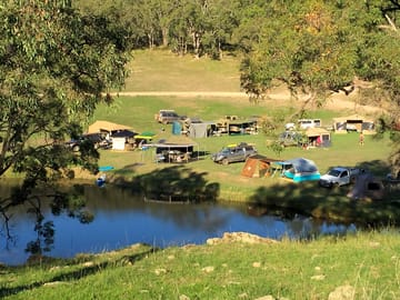Group booking at creek flat