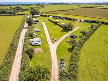 Aerial view of the site