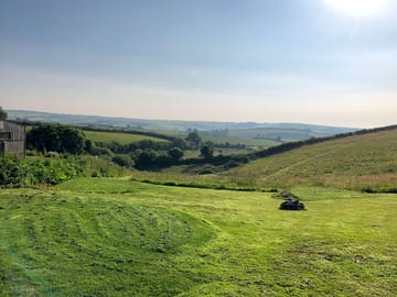 View of the camping field