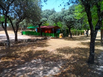 Spacious pitches