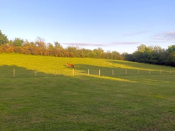 Peace and tranquillity view from pitch