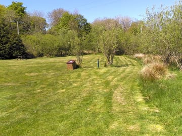 View of the grass pitches