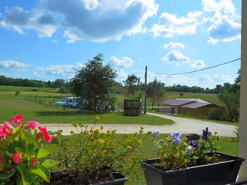 Sunny day at the site