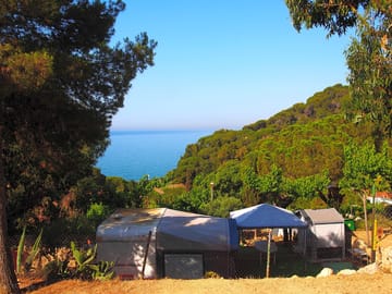 Sea view from the site