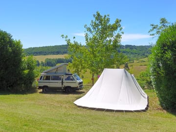 Spacious pitches
