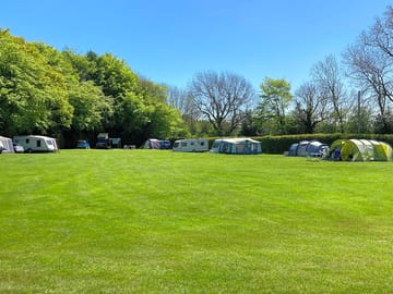 The main camping field