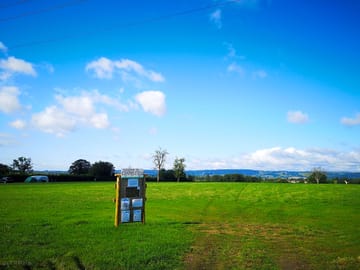 Green pasture and gorgeous views