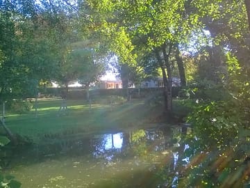 River that runs through the site