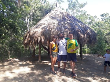 Shaded hammock area