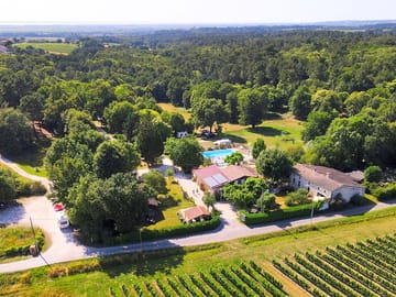 Aerial view of the site