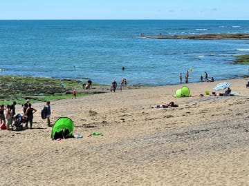 Beautiful beaches near the site