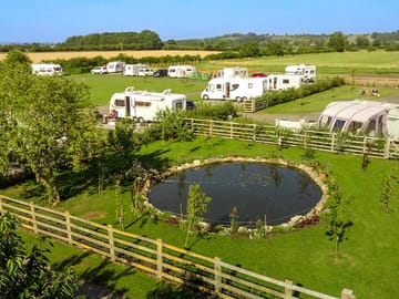 Aerial view of site