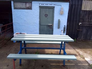 Outdoor seating area