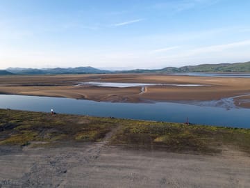 Tide coming in