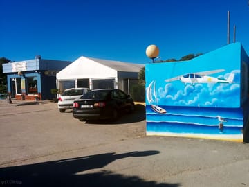 Entrance to the site
