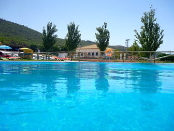 The swimming pool