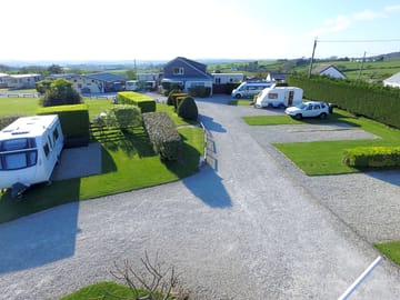 Hardstanding electric pitches, ideal for motorhomes