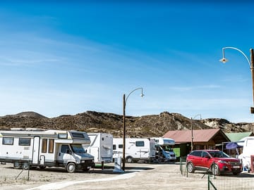 Motorhome and caravan pitches