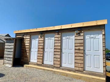 Our new compost toilets for 2023