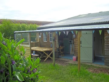The barn kitchen
