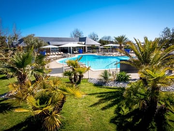 View to the pool
