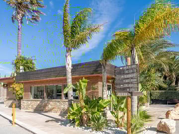 Entrance to the site
