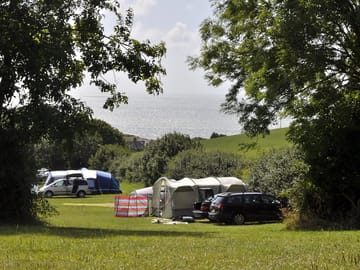 The stunning view from our tent