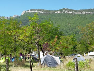 View of the large grass pitches