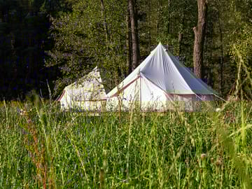 Spacious pitches
