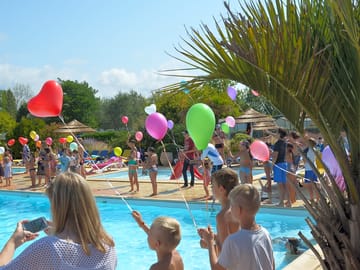 Activities by the pool