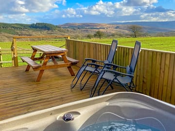 View from the hot tub