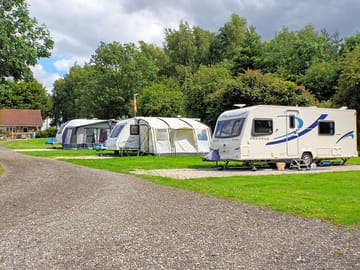 Spacious pitches