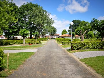 Well-kept and even grounds