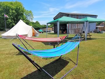 Hang out in a hammock