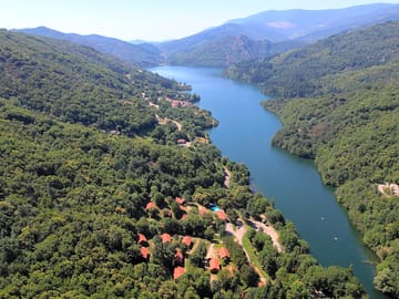 Aerial view of the site