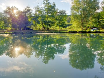 Lake at sunrise